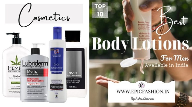 best body lotions for men. 5