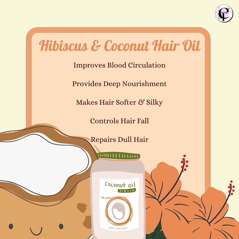 Hibiscus Coconut Hair Oil blog