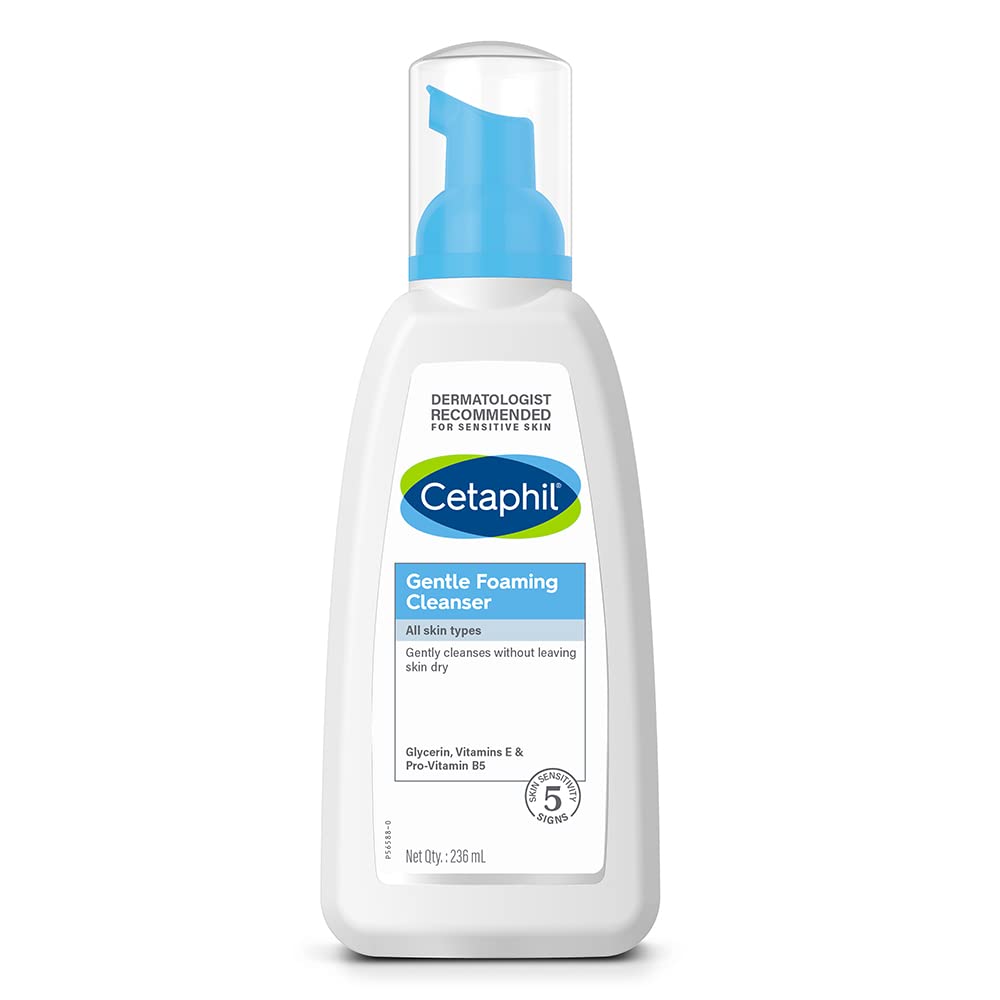 Cetaphil Face Wash Gentle Foaming Cleanser For All Skin Types