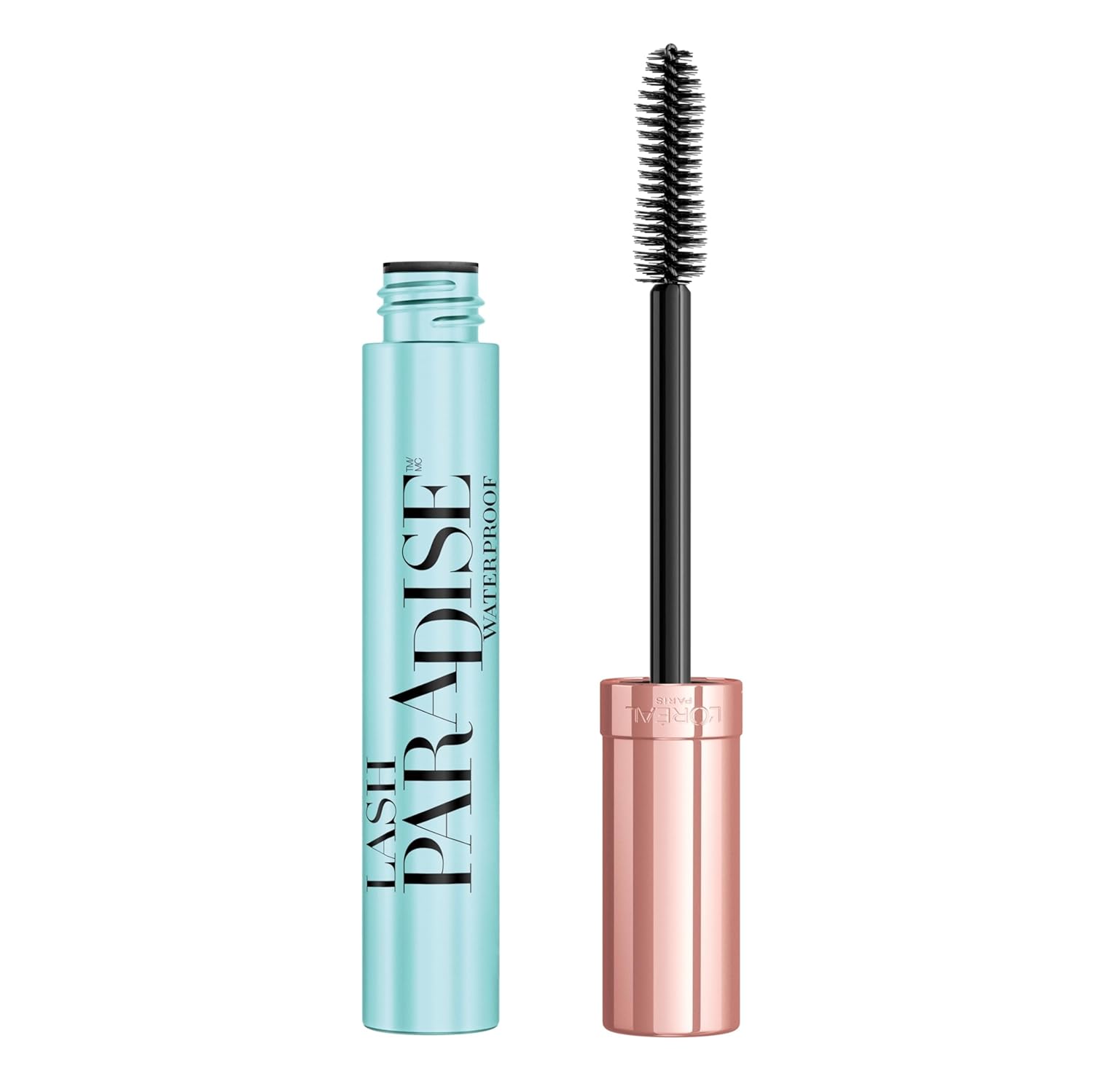 L'Oreal Paris Volumising Mascara, Waterproof, Enriched Caring Formula, Smudge-Proof Wear, Lash Paradise, Colour