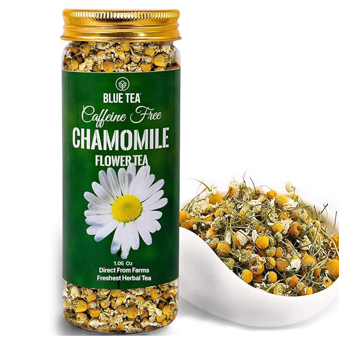 blue tea chamomile tea